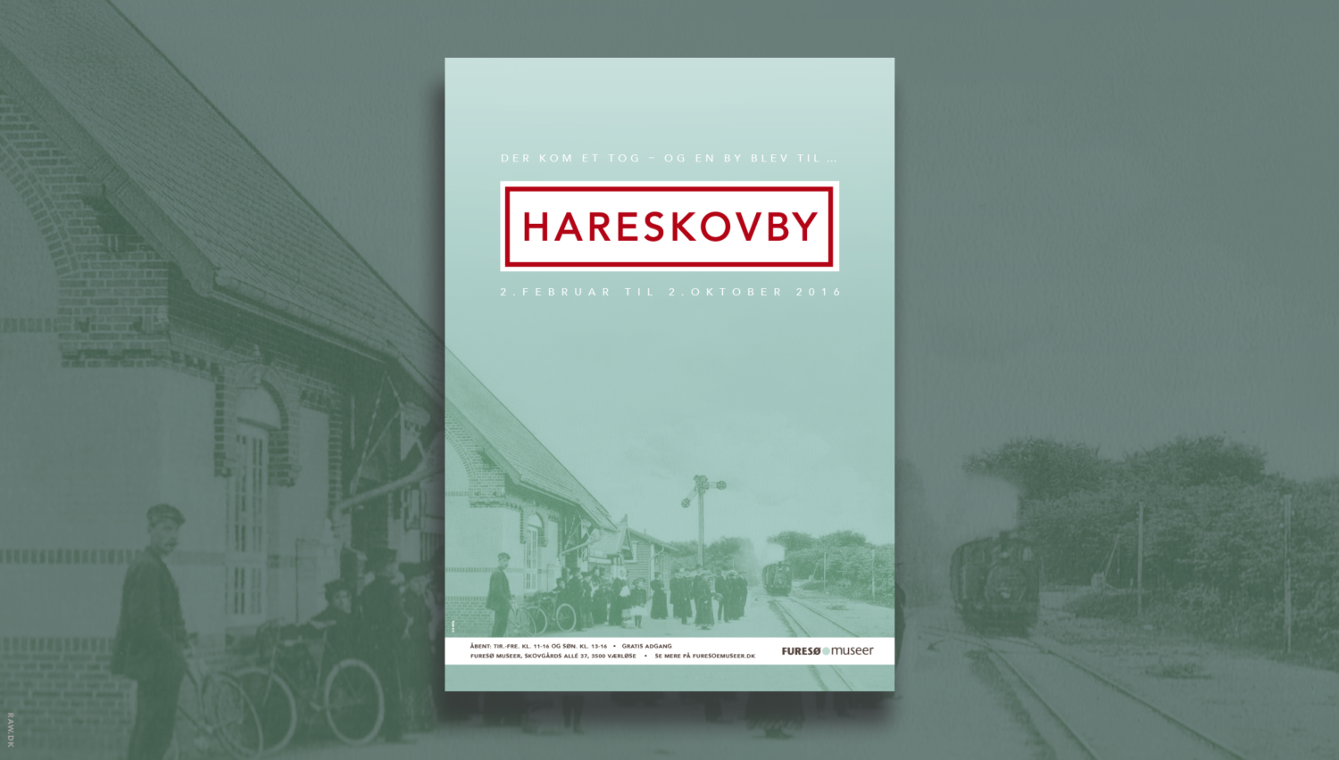 Udstillingsplakat for Furesø Museer