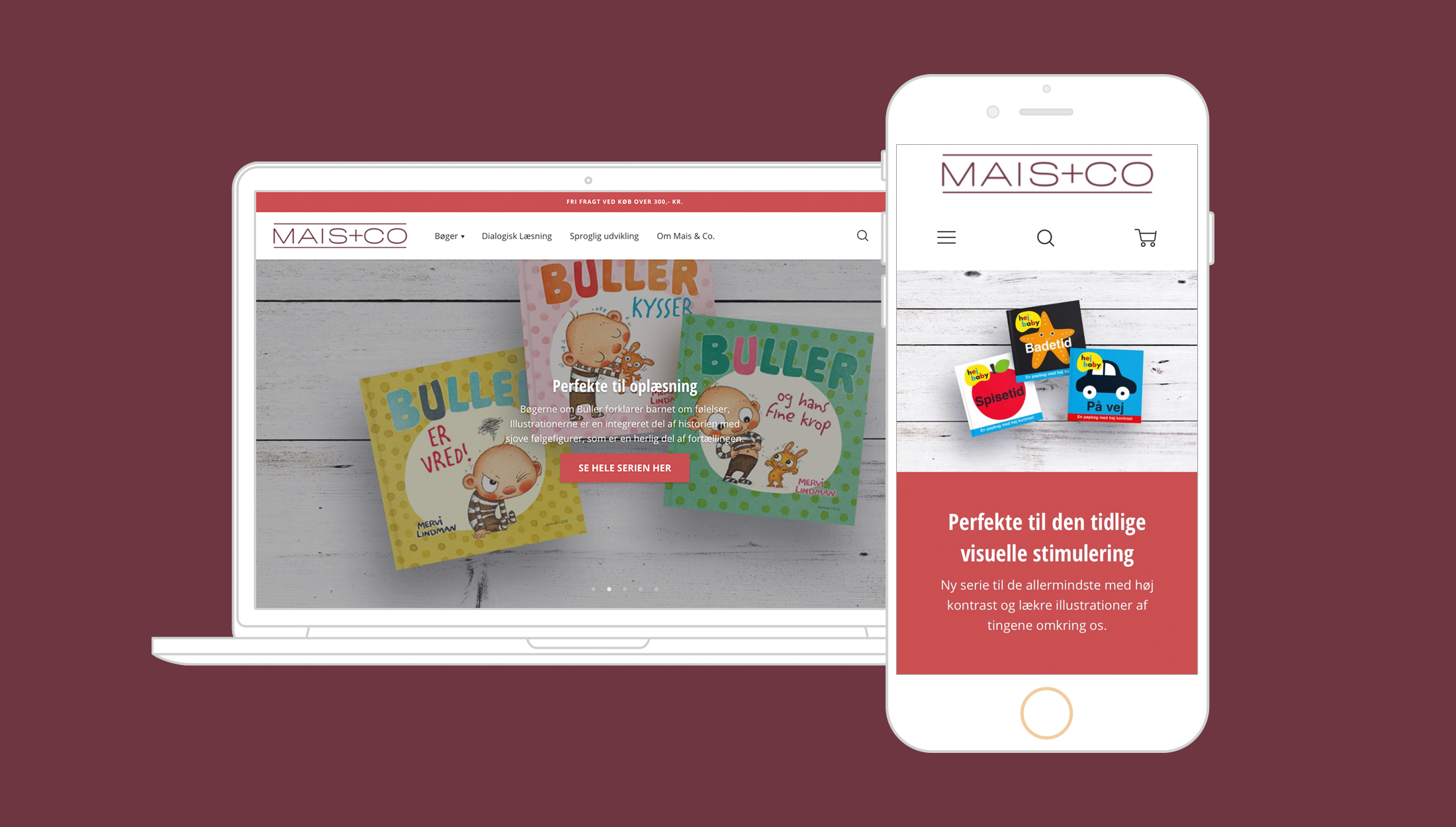 Ny webshop til Mais&co