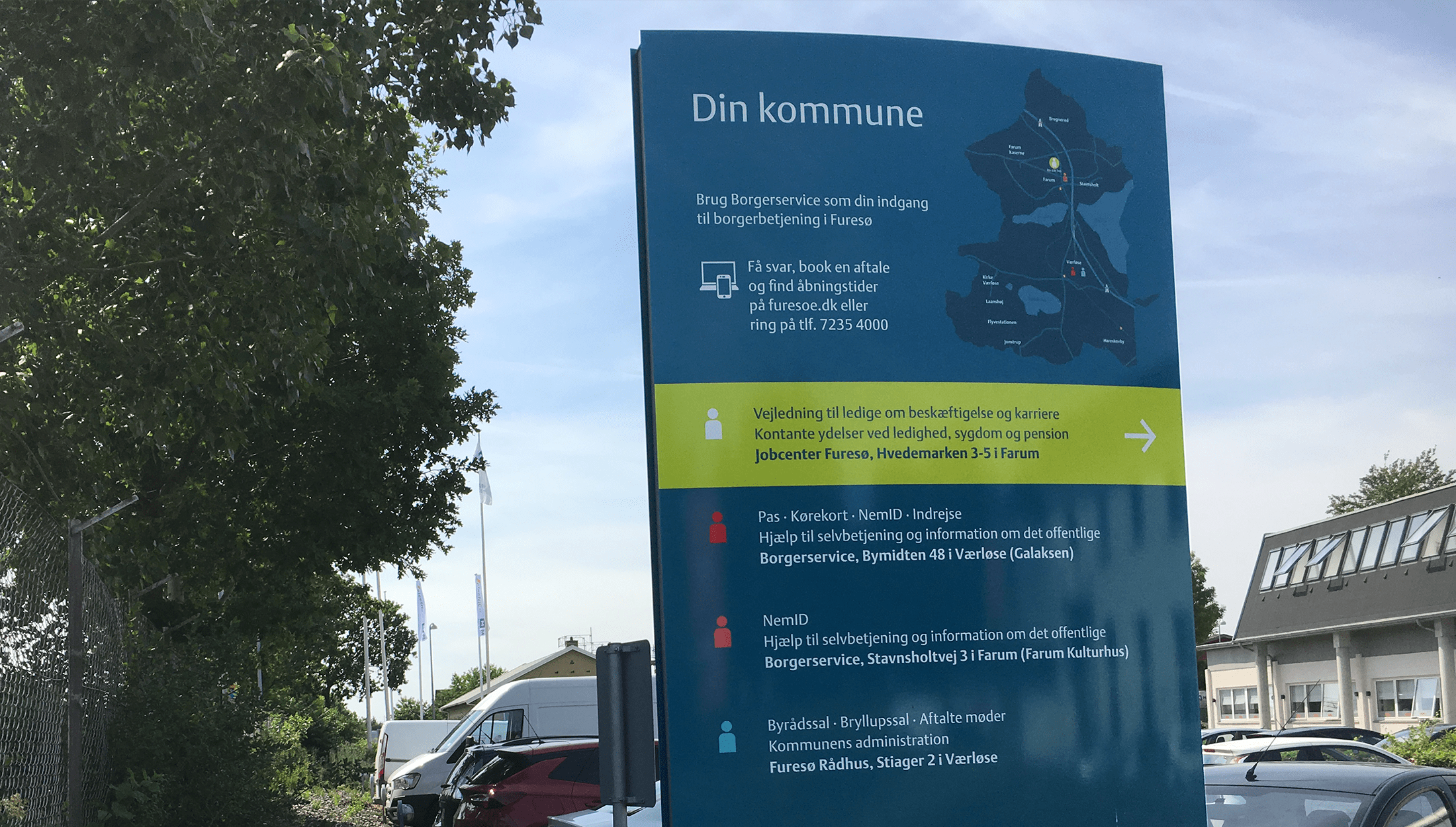 Vejvisere til Furesø Kommune