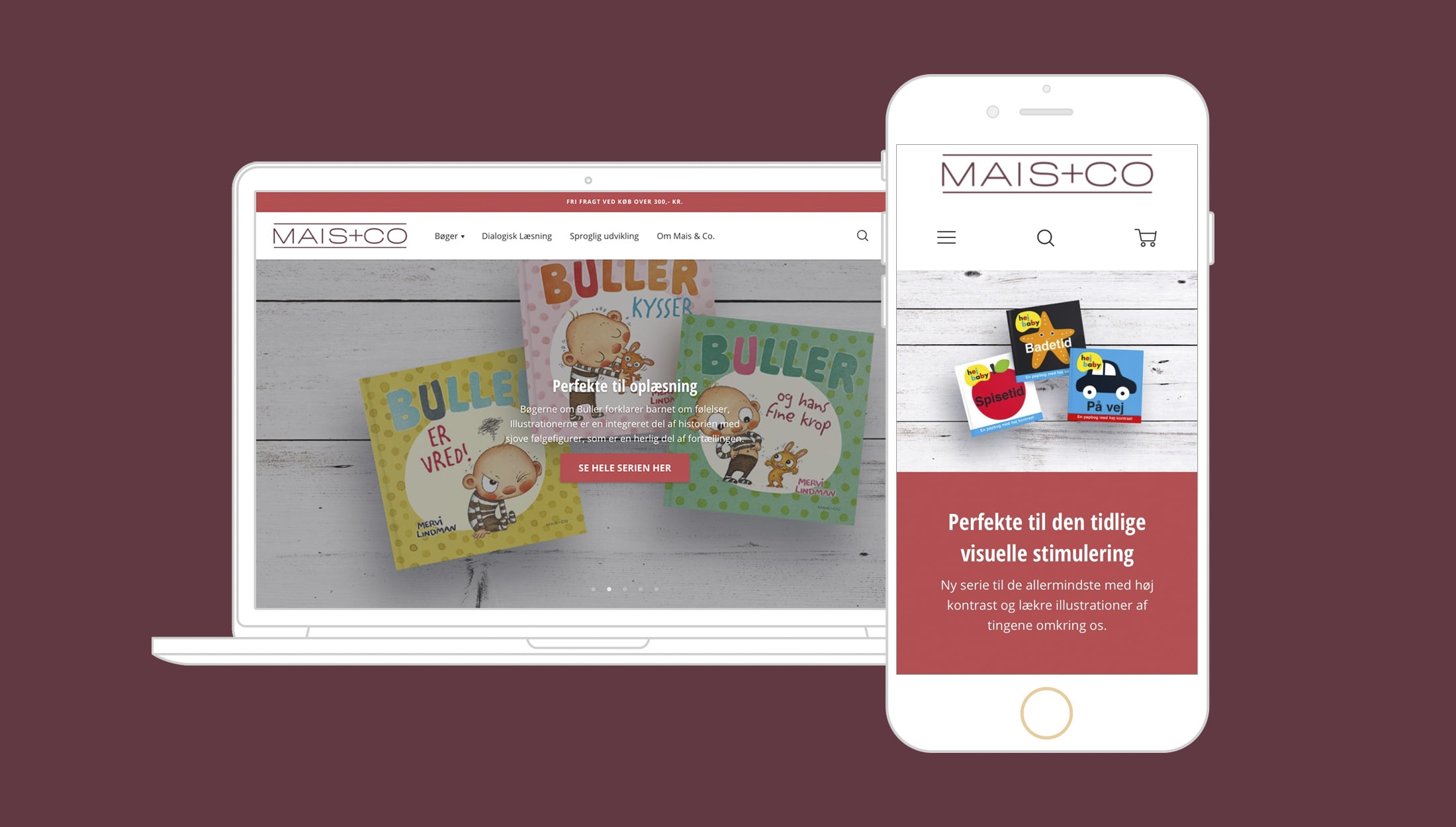 Ny webshop til Mais&co